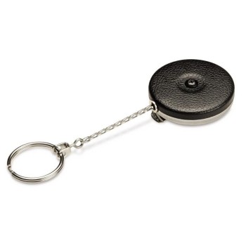 Rieffel Ausweishalter with Gürtelclip Stahl, black , 1 Stück