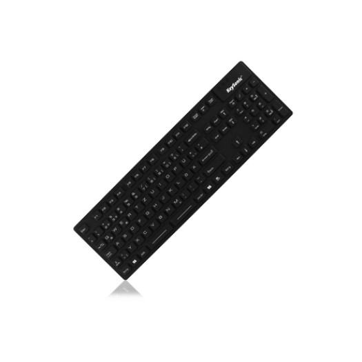KeySonic Silikon-Tastatur m., USB, IP68