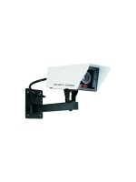 KH Security Kamera Attrappe, Metall with LED