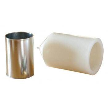 KH Security Kerze, Farbe: weiss