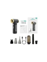 KiCA Kit d'aspiration Jet Fan 2S avec adaptateur pour aspirateur Noir