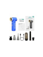 KiCA Kit d'aspiration Jet Fan 2S avec adaptateur pour aspirateur Bleu
