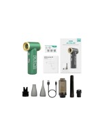KiCA Kit d'aspiration Jet Fan 2S avec adaptateur pour aspirateur Vert
