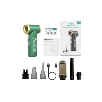 KiCA Jet Fan 2S Vacuum Kit, Grün
