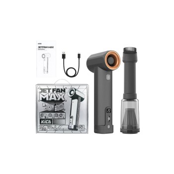 KiCA Jet Fan Max Vacuum Kit, Schwarz