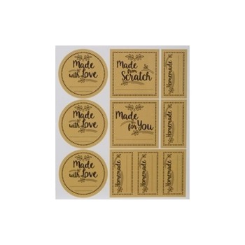 Kilner selbstklebend Geschenkanhänger, selbstklebend Kilner selbstklebend Geschenkanhänger, selbstklebend