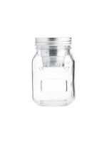 Kilner Lunchglas to go mit Saucenbehälter, 0.5 Liter