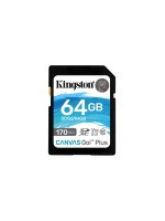 Kingston Carte SDXC Canvas Go! Plus UHS-I U3 V30 64 GB