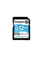 Kingston Carte SDXC Canvas Go! Plus UHS-I U3 V30 512 GB