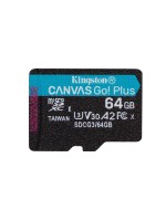 Canvas Go! Plus microSDXC Card 64GB, UHS-I U3,les. 170MB/s,schr. 70MB/s, no Apt.