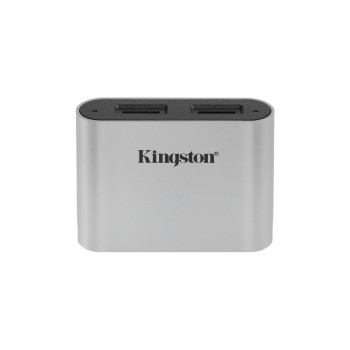 Kingston Card Reader Extern MSD à double fente pour les flux de travail Kingston Card Reader Extern MSD à double fente pour les flux de travail