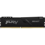 FURY Beast DDR4 8GB 2666MHz Black, 1x 8GB, CL16, 1.2V, 288Pin
