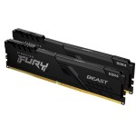 FURY Beast DDR4 16GB 2-Kit 3200MHz Black, 2x 8GB, CL16, 1.2V, 288Pin