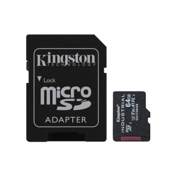 micro SDHC Industrial Trade 64GB, UHS-I Class 10 + SD Adapter micro SDHC Industrial Trade 64GB, UHS-I Class 10 + SD Adapter