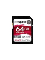 Kingston Carte SDXC Canvas React Plus 64 GB