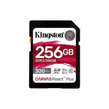 Kingston Carte SDXC Canvas React Plus 256 GB Kingston Carte SDXC Canvas React Plus 256 GB