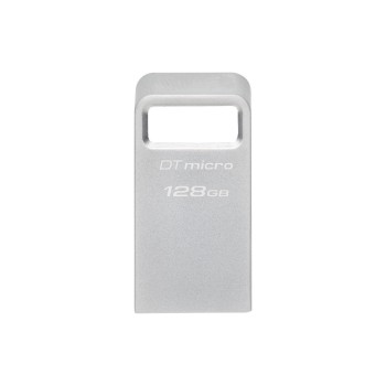 Kingston DT Micro 200MBs USB 3.2 Gen1 128GB, Metallgehäuse, ultrakompakt Kingston DT Micro 200MBs USB 3.2 Gen1 128GB, Metallgehäuse, ultrakompakt