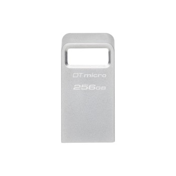 Kingston DT Micro 200MBs USB 3.2 Gen1 256GB, Metallgehäuse, ultrakompakt Kingston DT Micro 200MBs USB 3.2 Gen1 256GB, Metallgehäuse, ultrakompakt