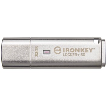 Kingston IronKey Locker+ 50 32GB, USB3.2 (Typ-A), AES-256 Encrypted Kingston IronKey Locker+ 50 32GB, USB3.2 (Typ-A), AES-256 Encrypted