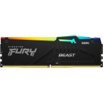 FURY Beast RGB DDR5 16GB 5600MT/s, 1x 16GB, CL36, 1.25V, 288Pin