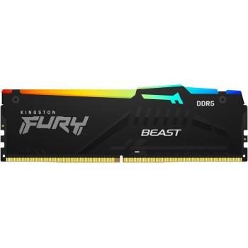 Kingston DDR5-RAM FURY Beast RGB 5600 MHz 1x 16 GB Kingston DDR5-RAM FURY Beast RGB 5600 MHz 1x 16 GB