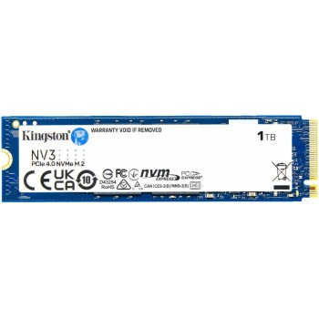 Kingston SSD NV3 M.2 2280 NVMe 1000 GB Kingston SSD NV3 M.2 2280 NVMe 1000 GB