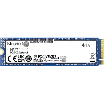 Kingston SSD NV3 M.2 2280 NVMe 4000 GB Kingston SSD NV3 M.2 2280 NVMe 4000 GB