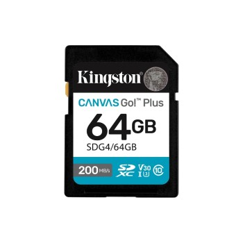 Kingston Carte SDXC Canvas Go! Plus 64 GB Kingston Carte SDXC Canvas Go! Plus 64 GB