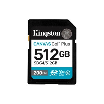 Kingston Carte SDXC Canvas Go! Plus 512 GB Kingston Carte SDXC Canvas Go! Plus 512 GB