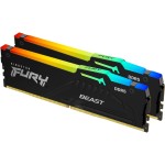 Kingston DDR5-RAM FURY Beast RGB 5600 MHz 2x 64 GB