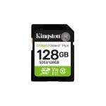 Kingston Carte SDXC Canvas Select Plus Gen3 128 GB