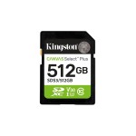 Kingston Carte SDXC Canvas Select Plus Gen3 512 GB