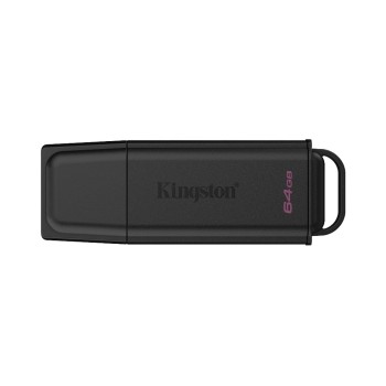 Kingston Portable DT Exodia 64GB, USB 3.2, with Schutzkappe & Schlüsselring (black ) Kingston Portable DT Exodia 64GB, USB 3.2, with Schutzkappe & Schlüsselring (black )