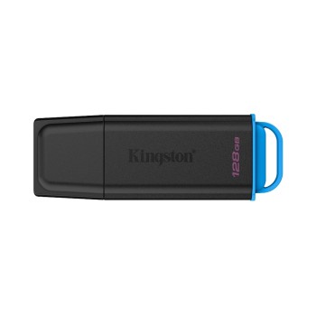 Kingston Portable DT Exodia 128GB, USB 3.2, with Schutzkappe & Schlüsselring (blue) Kingston Portable DT Exodia 128GB, USB 3.2, with Schutzkappe & Schlüsselring (blue)