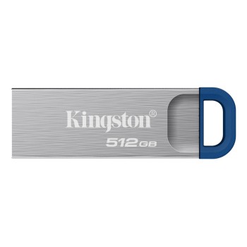 Kingston DataTraveler Kyson 512GB, USB 3.2, 220MB/s, mit kappenlosem Metallgehäuse