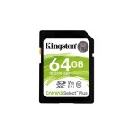 Kingston Carte SDXC Canvas Select Plus UHS-I 64 GO