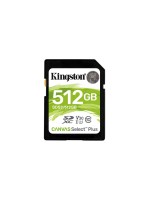 Canvas Select Plus SDXC Card 512GB Kingston, UHS-I U3, read 100MB/s, write 85MB/s