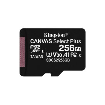 Kingston Carte microSDXC Canvas Select Plus 256 GB Kingston Carte microSDXC Canvas Select Plus 256 GB