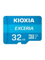 Kioxia microSDHC EXCERIA 32GB INKL ADAPT, A1/V30, read: 100MB/s, write: 50MB/s
