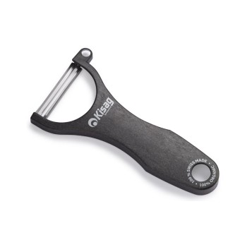 Kisag Sparschäler BIO schwarz, Organic, 100 % ohne Plastik