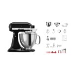 KitchenAid Robot ménager Artisan KSM200 Noir brillant