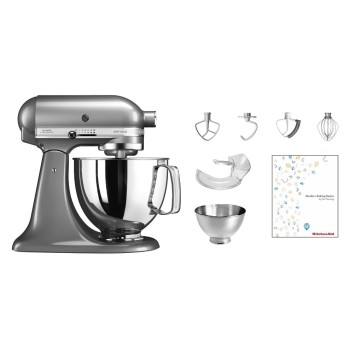 KitchenAid Robot ménager Artisan Gris argent KitchenAid Robot ménager Artisan Gris argent