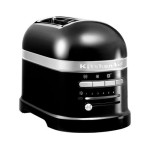 KitchenAid Toaster 5KMT2204 schwarz, Sensorautomatik mit Warmhaltefunktion