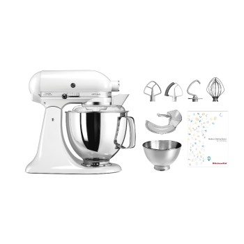 KitchenAid Küchenmaschine Artisan KSM200 w, Schüssel: 4.8L Inhalt, robust, stabil KitchenAid Küchenmaschine Artisan KSM200 w, Schüssel: 4.8L Inhalt, robust, stabil