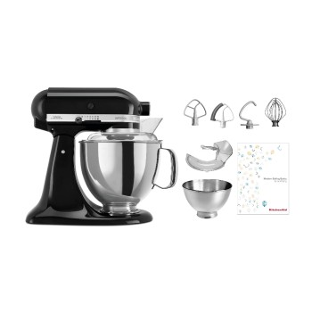 KitchenAid Küchenmaschine Artisan KSM200 sw, Schüssel: 4.8L Inhalt, robust, stabil KitchenAid Küchenmaschine Artisan KSM200 sw, Schüssel: 4.8L Inhalt, robust, stabil