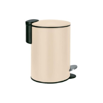 Kleine Wolke Treteimer Silence sandbeige, Metall, 3 Liter