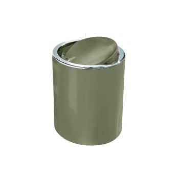 Kleine Wolke Schwingdeckeleimer Clap, ABS Kunststoff, 5 Liter, Forest