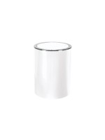 Kleine Wolke Schwingdeckeleimer Clap Mini, ABS Kunststoff, 1.5 Liter, Schneeweiss