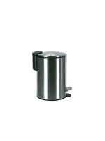 Kleine Wolke Poubelle à pédale Silence 3 l, Chrome