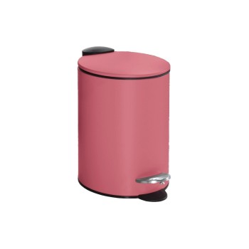 Kleine Wolke Poubelle à pédale Silence 3 l, Rouge baie